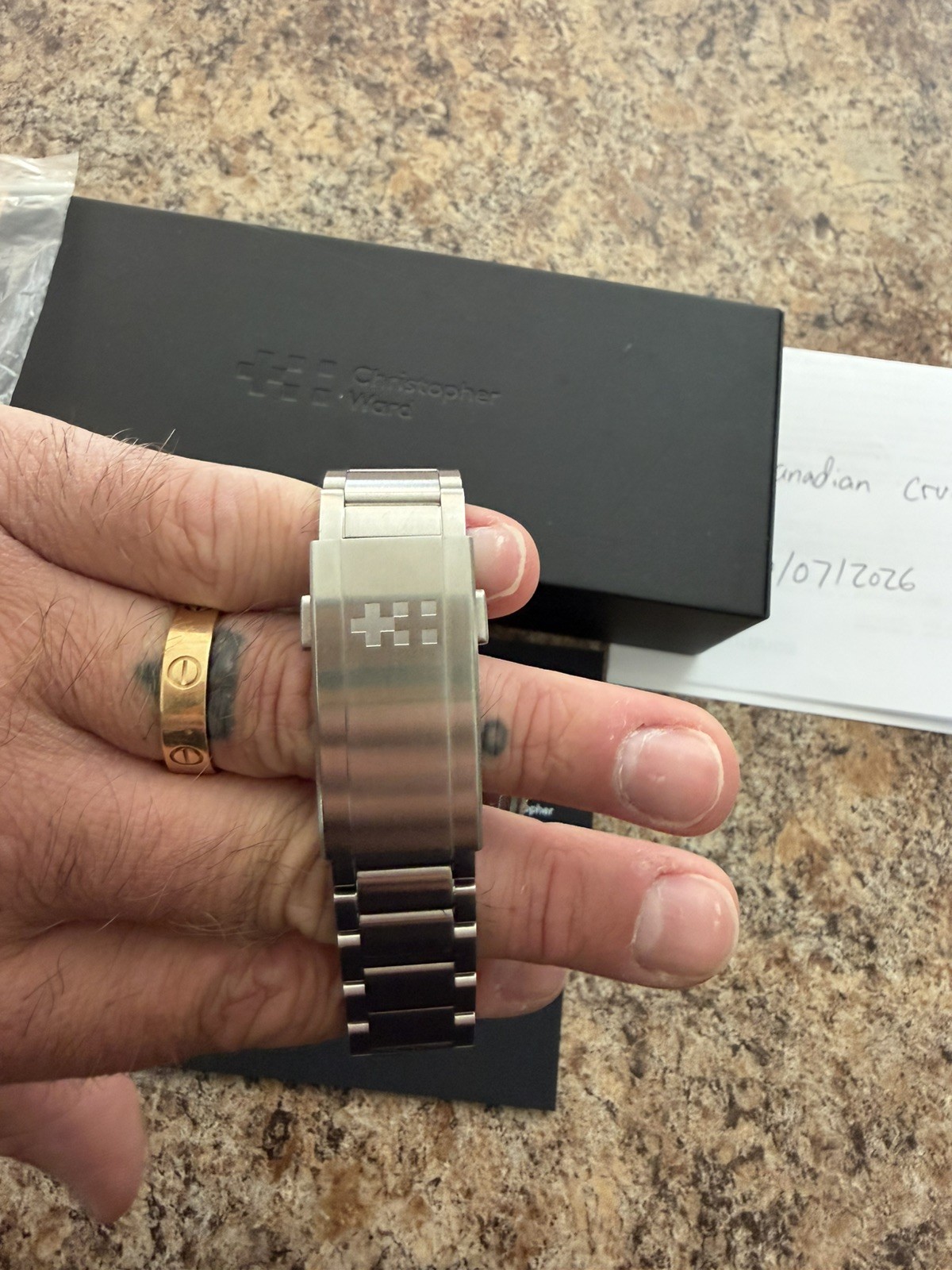 christopher ward c63 sealander gmt 39mm 2021 with warranty til Oct 26’