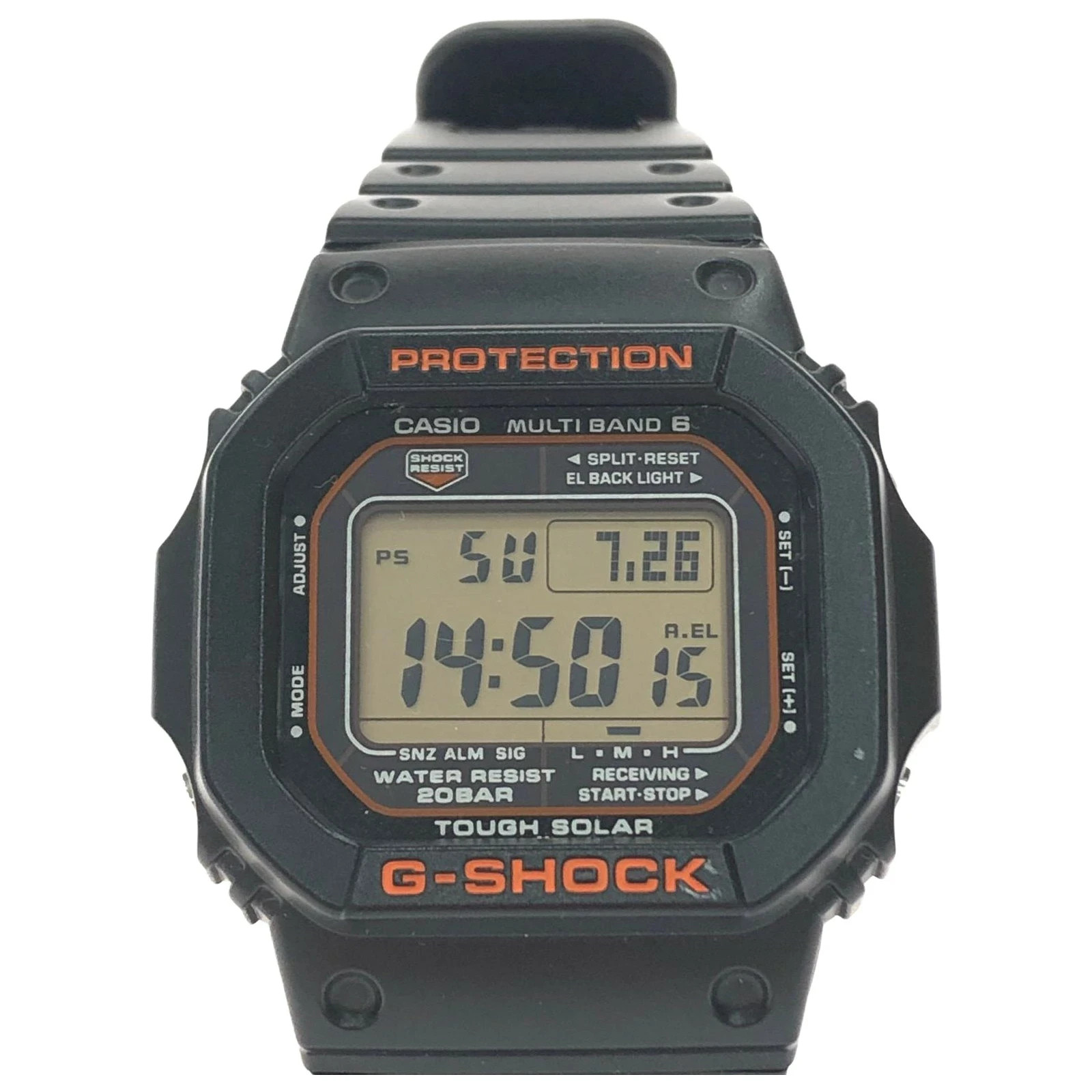 Casio G-SHOCK GW-M5610R Tough Solar Radio Controlled Digital Watch Black