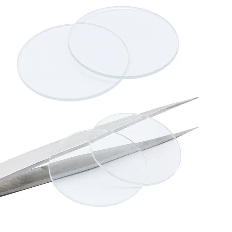 Single Dome 1.5mm Sapphire Watch Crystal 20-40mm Round Mineral Watch Glass Lens