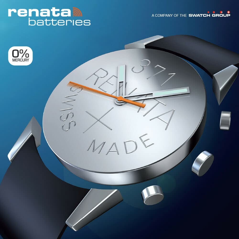 Renata Silver Oxide Battery 364 Sr621sw 1.55V For Watches Toys Cameras