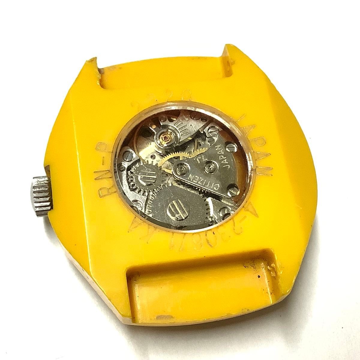 Rare Vintage working CITIZEN U.S.A American football hand wound mechanical wrist