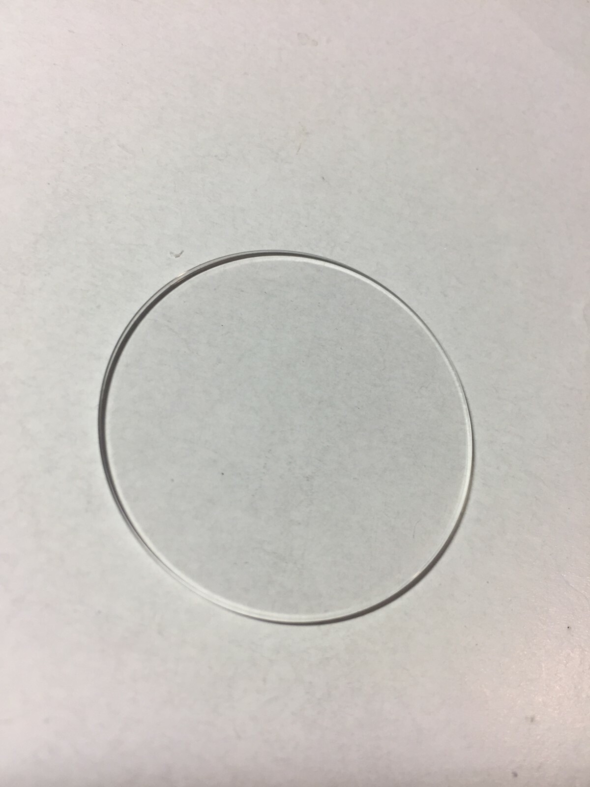 new round 1mm thick flat watch mineral glass crystal replacement,size 12mm to 36