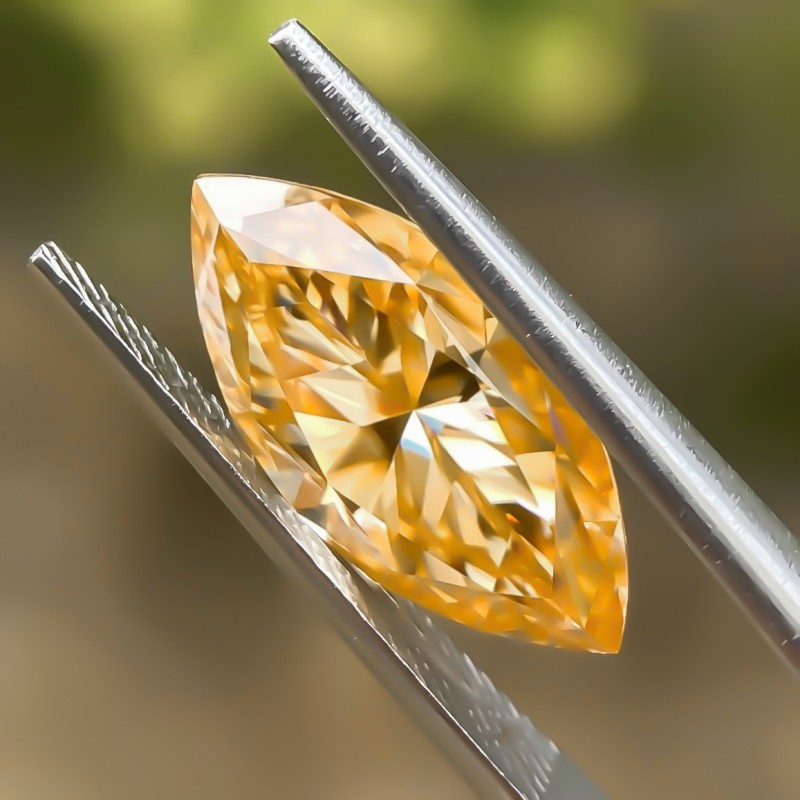 GRA Certification Full Size Marquise Cut 0.1-10ct Loose Moissanite D Color VVS1