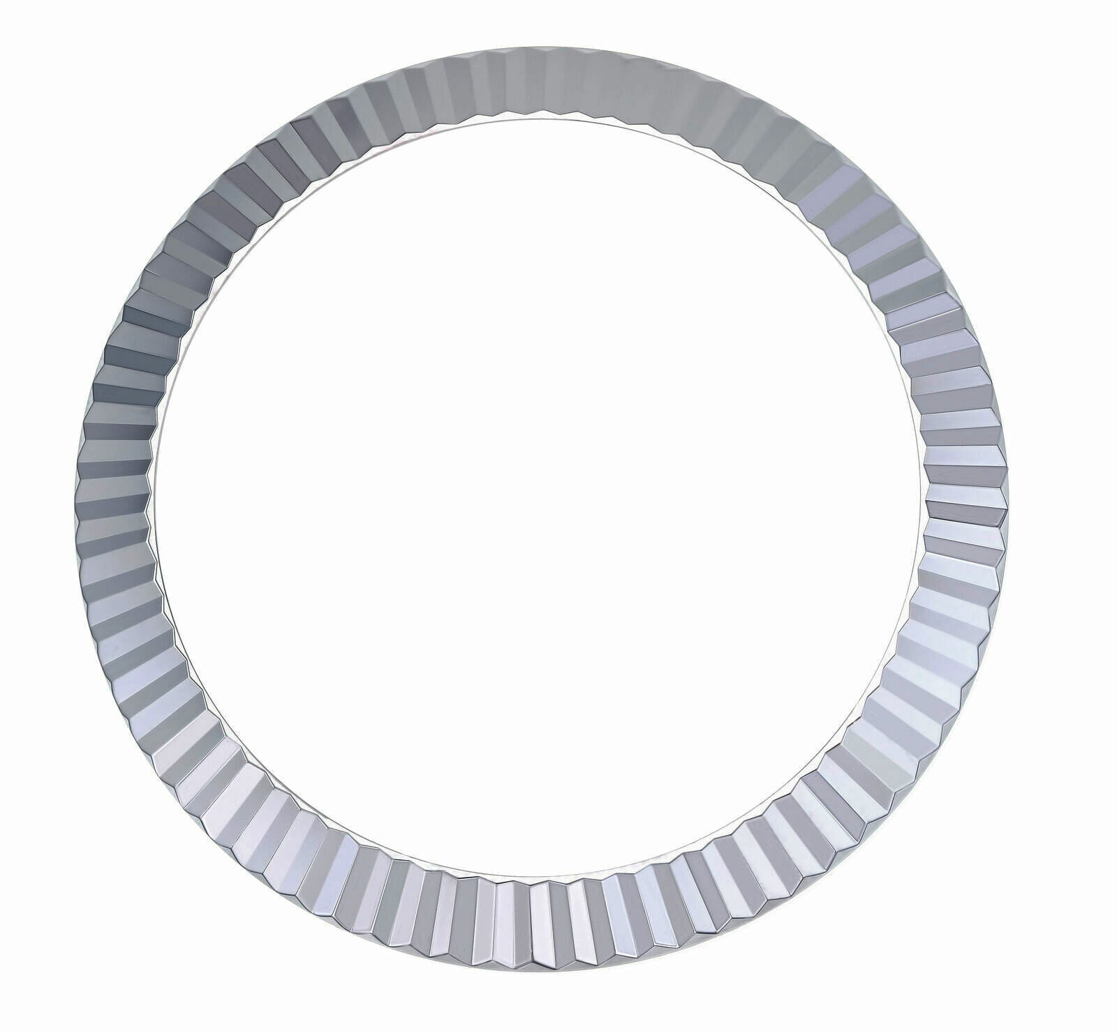 Stainless Steel Fluted Bezel For Rolex New Model 41MM 126300, 126334