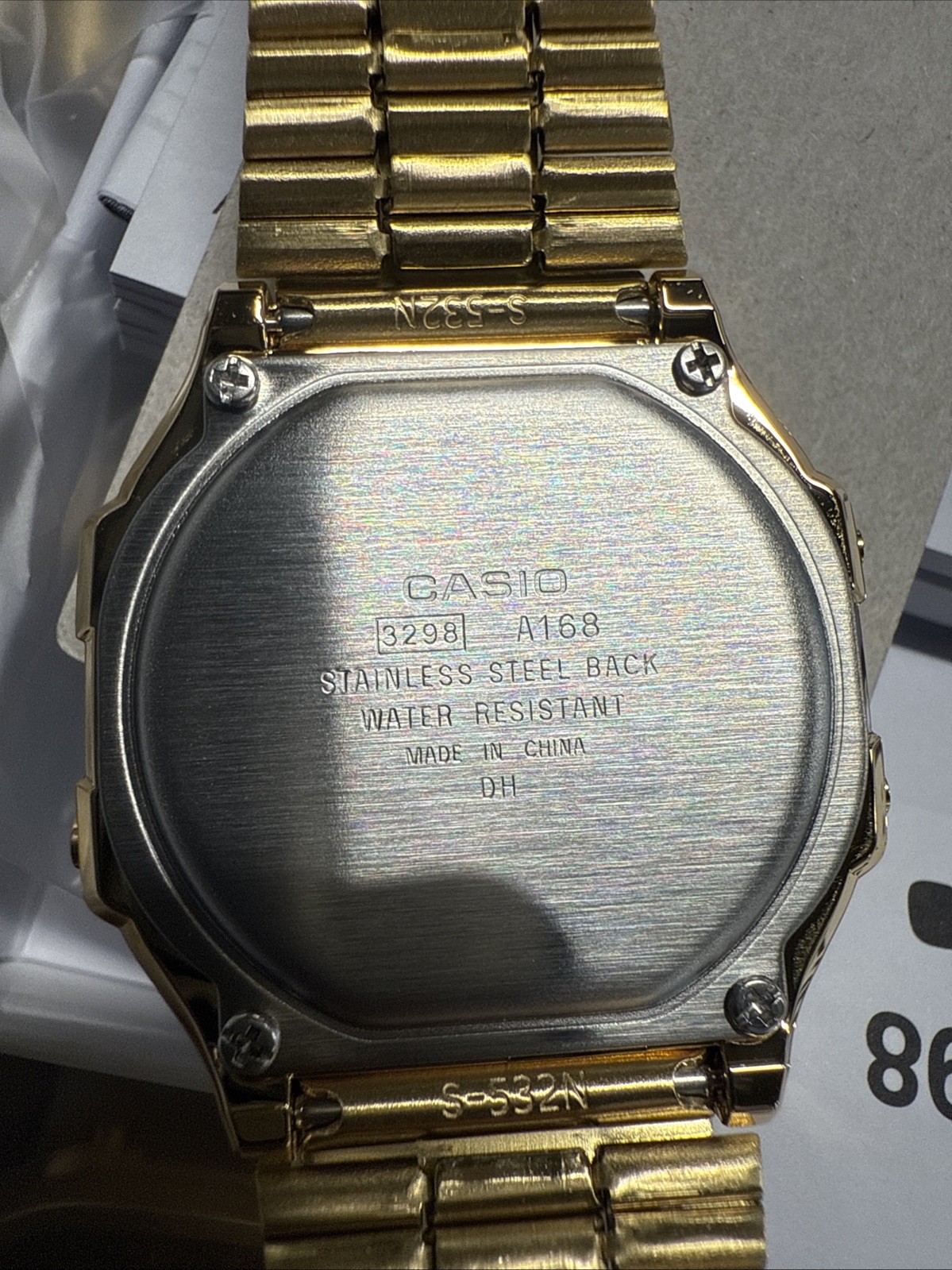 Casio A168WG-9W Gold Tone Vintage Digital Watch New Authentic w/ Box