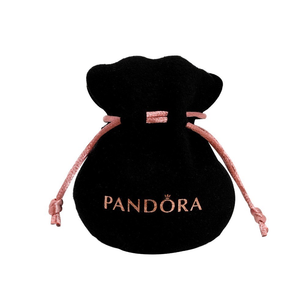 Authentic PANDORA Moments Heart Pendant Charm Holder 925 Silver NEW w/Pouch