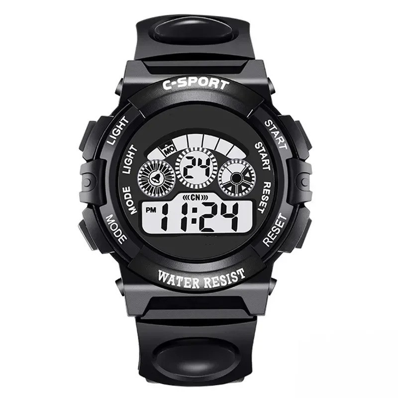 Kids Digital Electronic Watch Waterproof Children Boys Girls Sports LED Watches