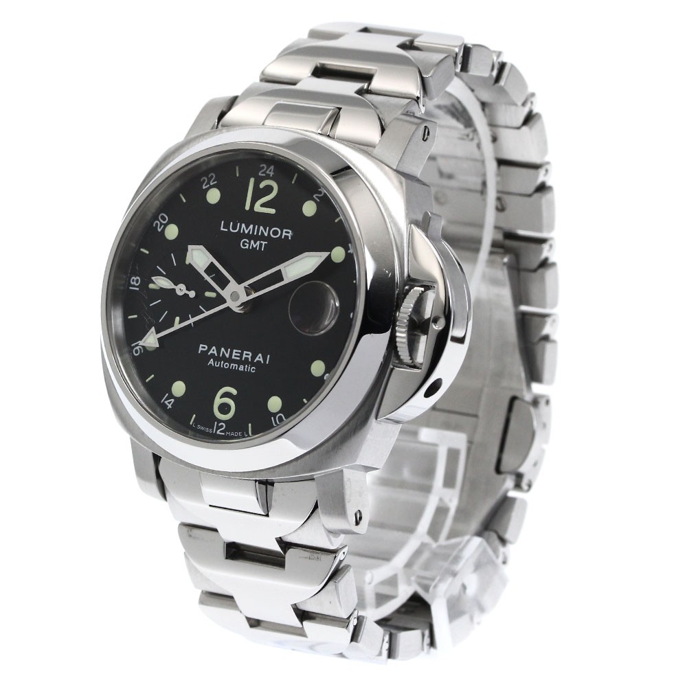 PANERAI Luminor PAM00160 GMT Small Second Automatic Men’s Watch_877291