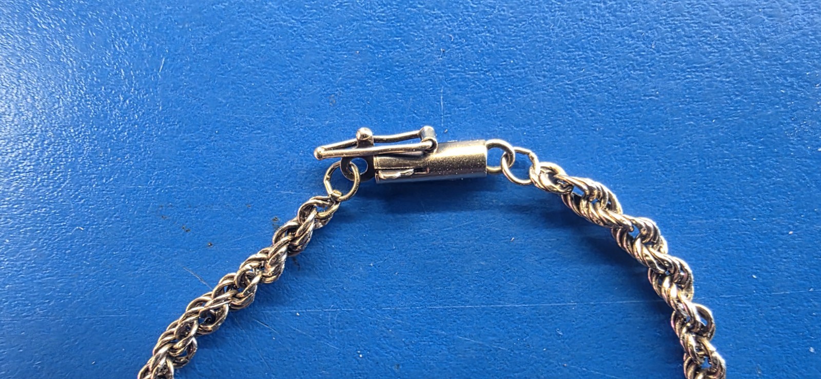 14K Yellow Gold Chain Braided Bracelet ~ 8.5in In Length 2 Grams