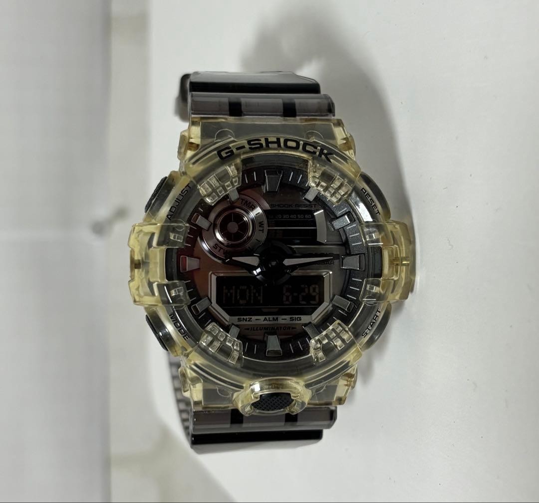 CASIO G-SHOCK GA-700SK Skeleton 5522 Clear (Used)