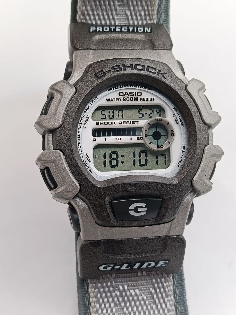 Good condition Battery replaced G-SHOCK DW-004 G-LIDE Backlight logo