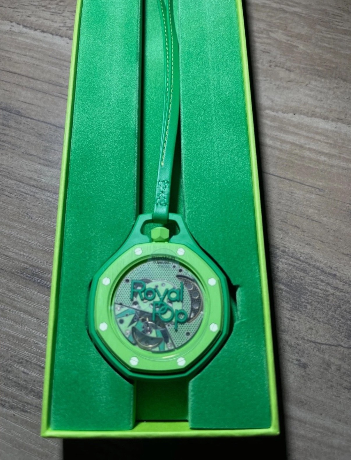 Swatch x Audemars Piguet Bioceramic Royal Pop Green Eight WILL SHIP SAME DAY ✅