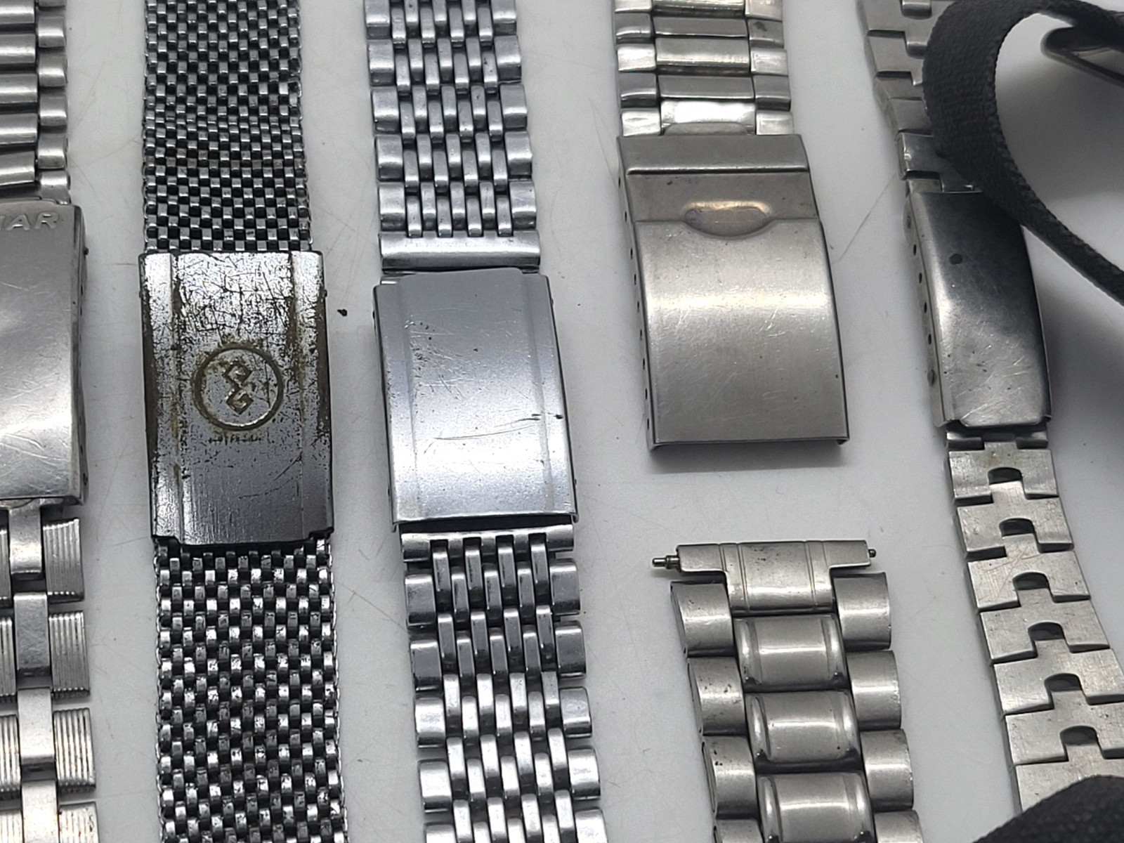 Wristwatch Parts Miscellaneous Straps Watch Bracelets Vintage Metal Spare parts