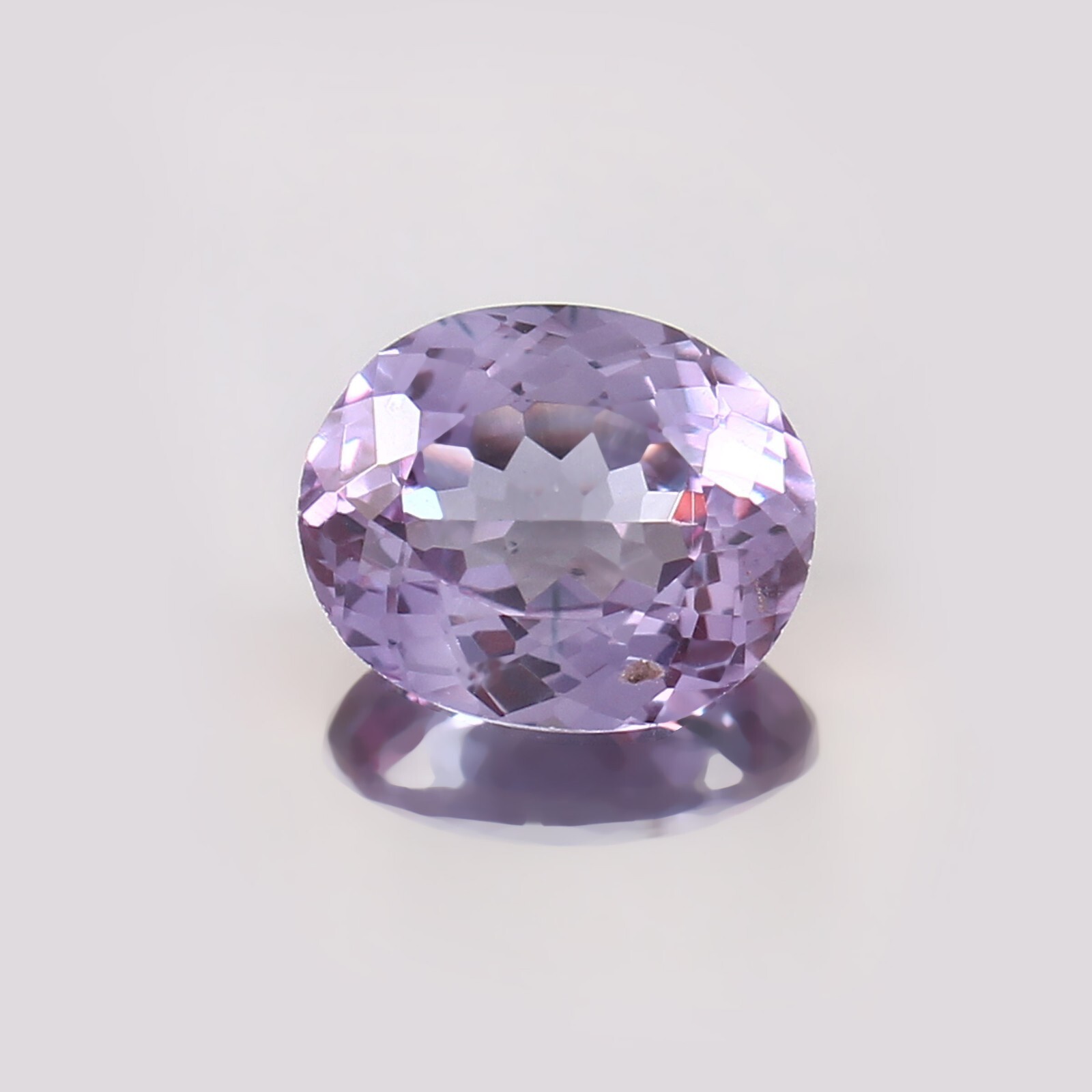 AAA Natural Flawless Ceylon Violet Spinel Loose Oval Gemstone Cut 12×10 MM