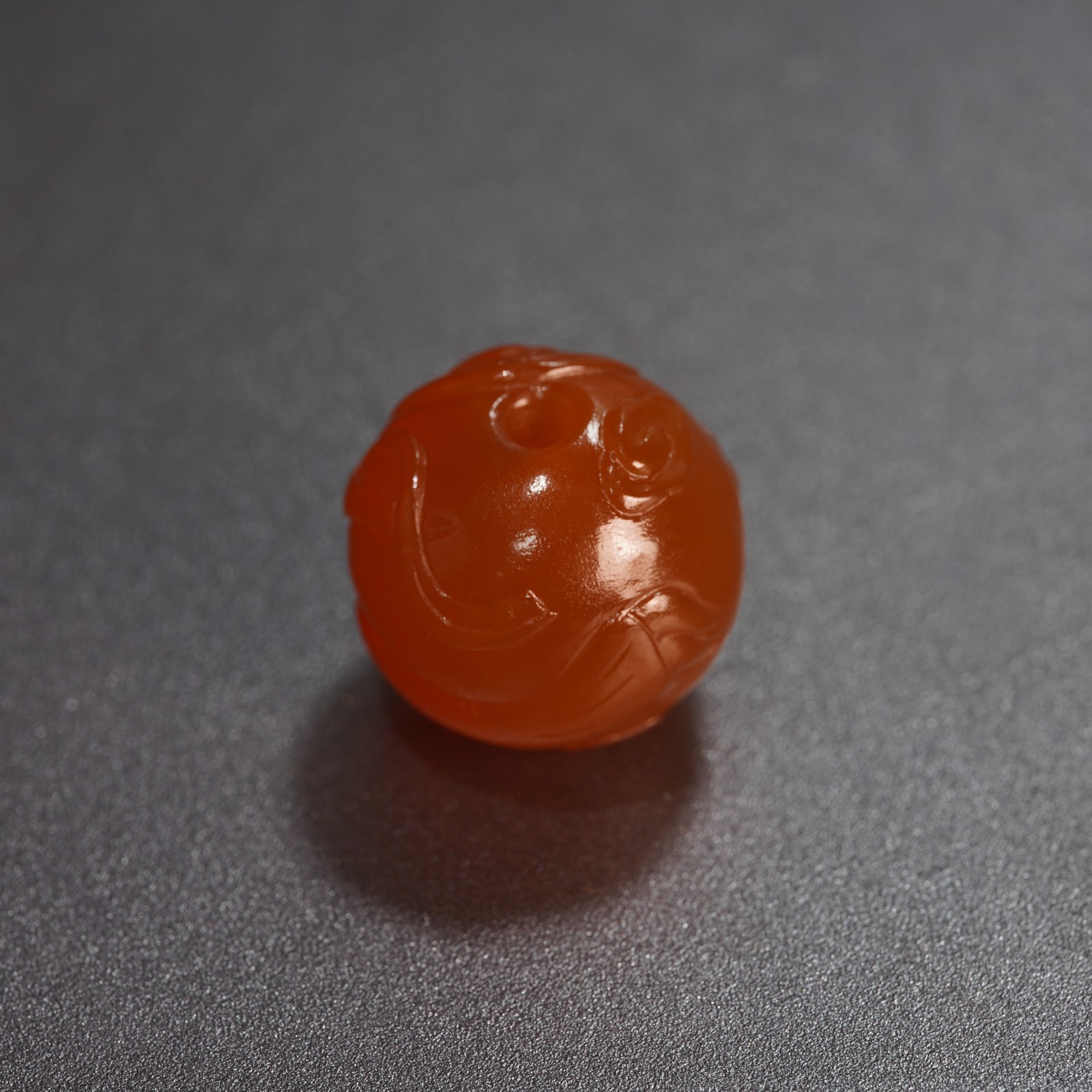 Hand Polished Agate Beads, Smooth Loose Beads for DIY Bracelet 10.4g
