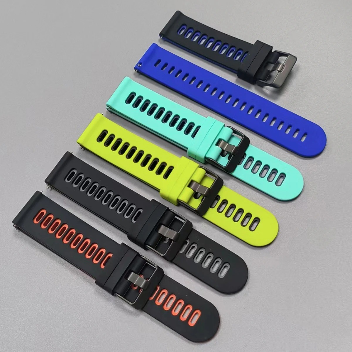 20mm 22mm Quick Release Silicone Watch Band Strap Universal Replacement Bracelet