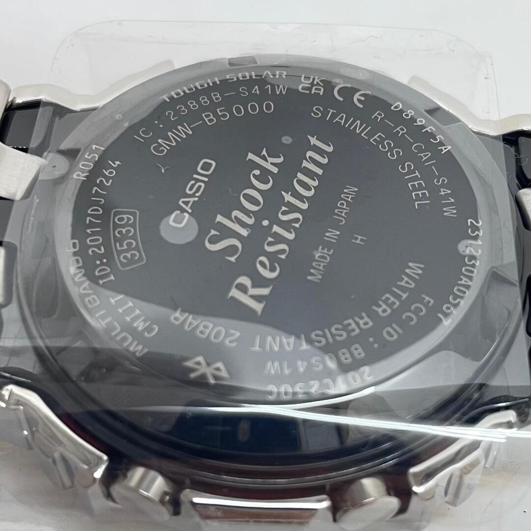 Used G SHOCK G Shock Wristwatch Blue Box Manual GMW B5000PC 1JF FULL METAL 131