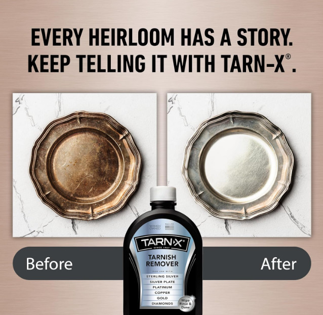 Tarnish Remover 12 Oz. Tarn-X Silver Gold Copper Clean & Polish Jewelry Cleaner