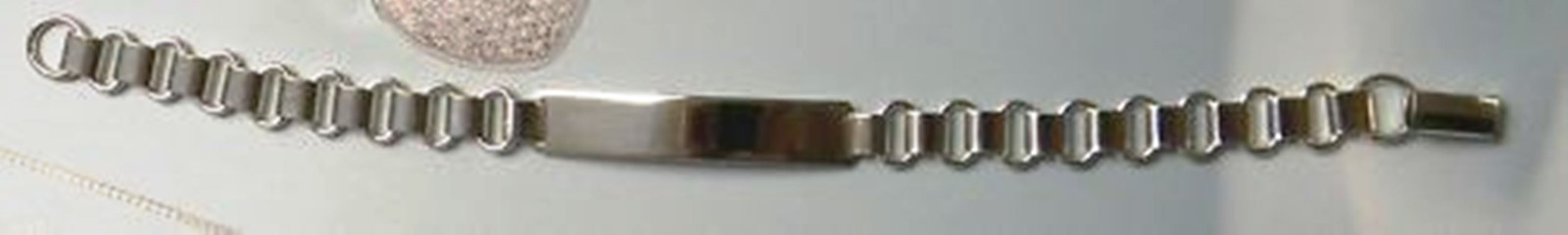 Things Remembered STERLING SILVER 92.5 designer id BRACELET 12GRAMS MADE IN USA
