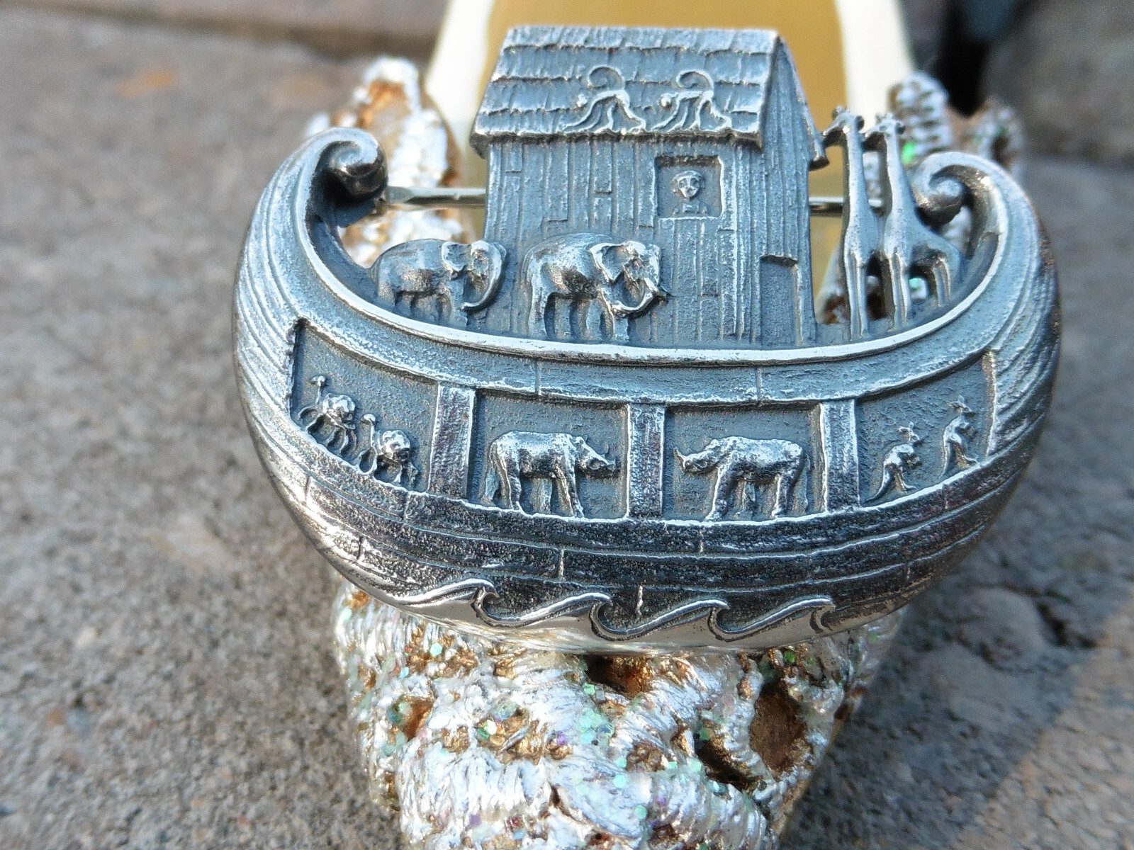 James Avery Sterling Noahs Ark Brooch/Pin