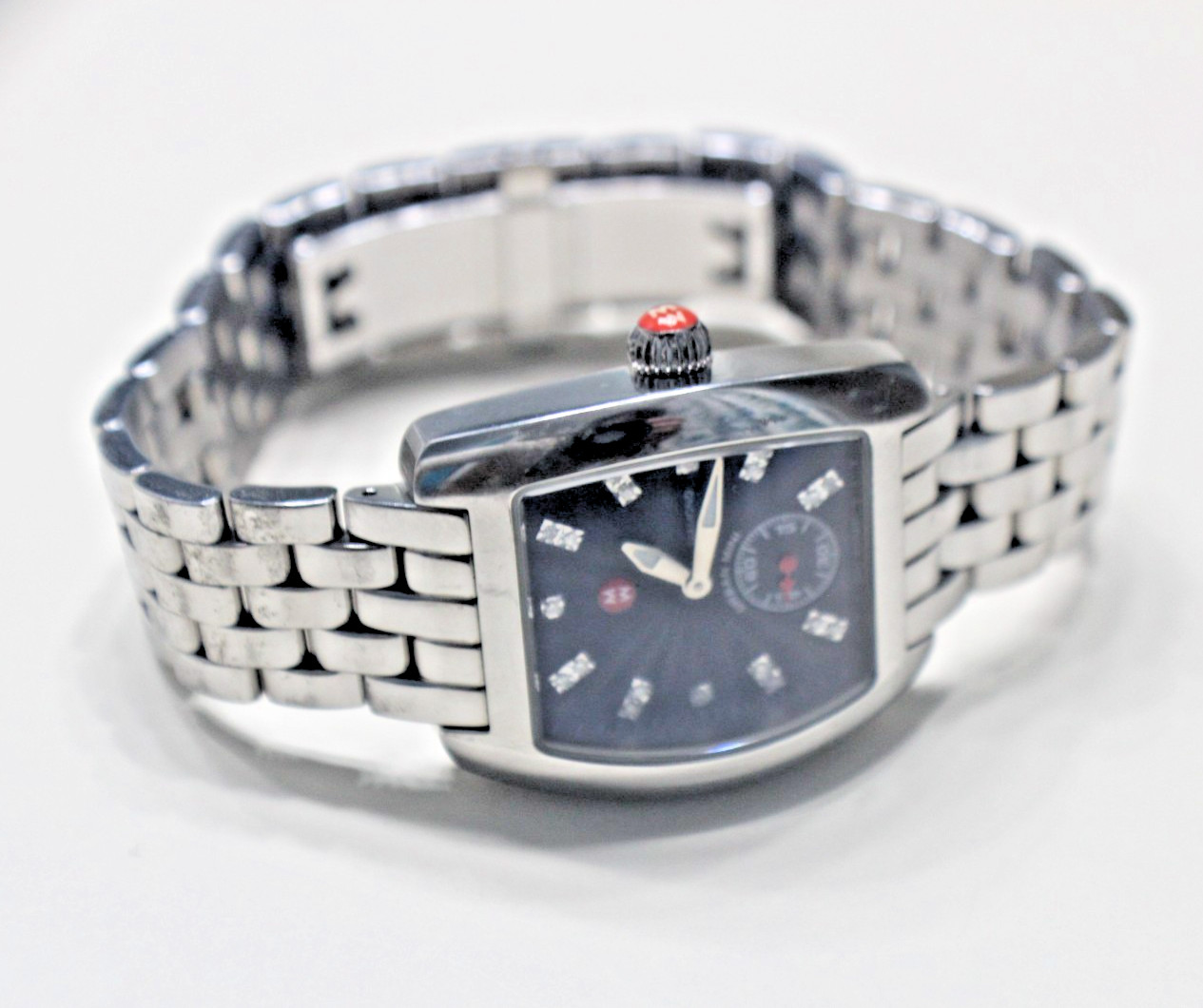 Vintage MICHELE Urban Mini Diamond Quartz Women’s Watch MW02A00A0927