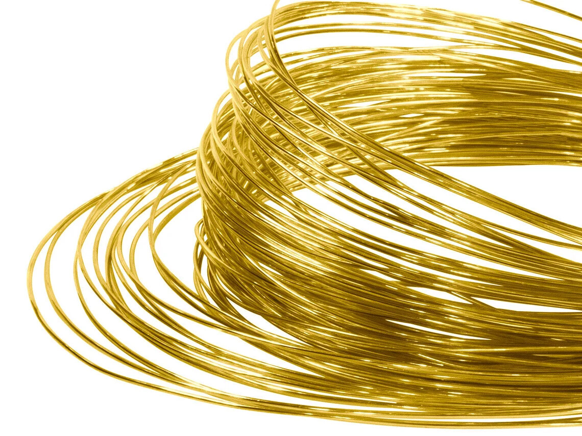 14K Gold SOLID ROUND WIRE Yellow or White SOFT 16 18 20 22 24 26 Gauge FREE SHIP