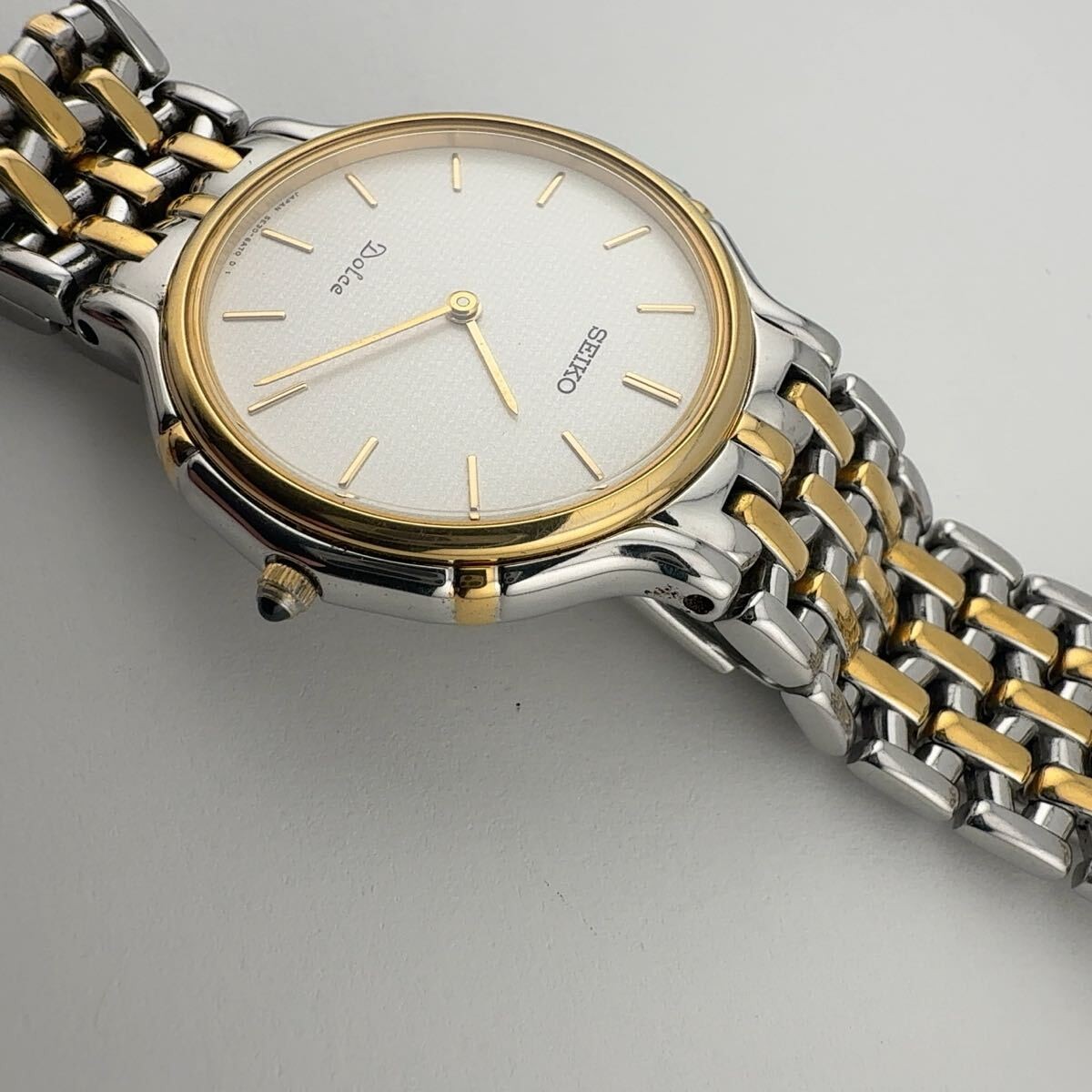 SEIKO 5E30 6A00 Seiko DOLCE Quartz Men s Boys Wristwatch Working Battery Replace