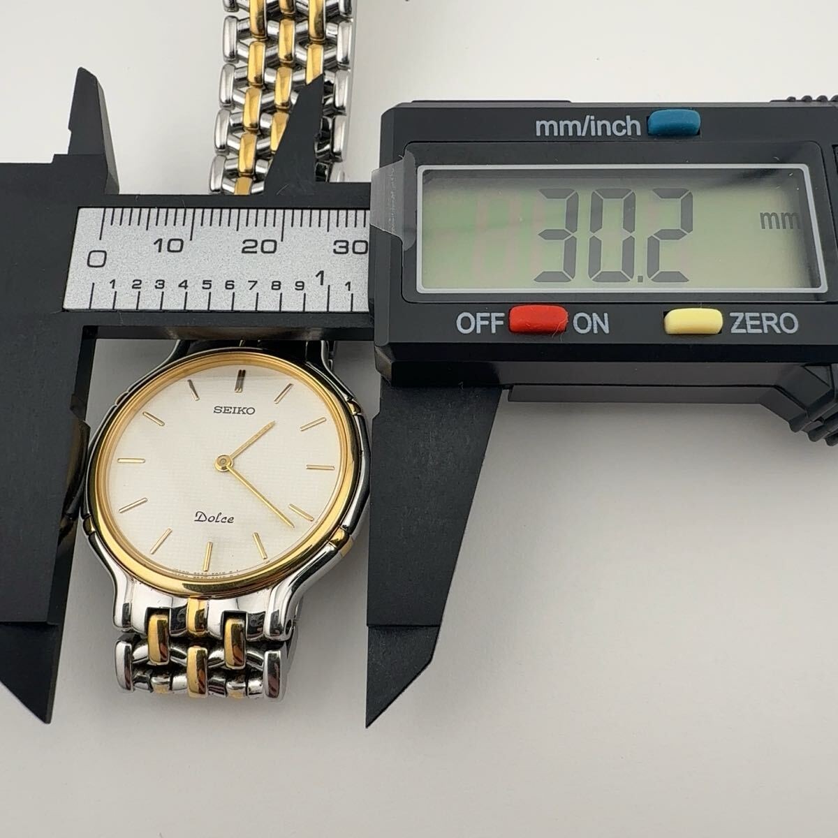 SEIKO 5E30 6A00 Seiko DOLCE Quartz Men s Boys Wristwatch Working Battery Replace