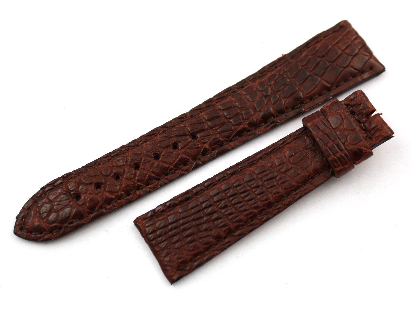 Genuine Brown Coconut Leather Strap 20/16mm Luxury Leather Accessories Watches New
