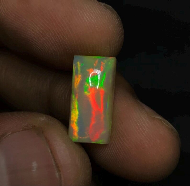 15.5×8 mm 4 Ct Natural Welo Ethiopian Opal Loose GemstoneNS-169