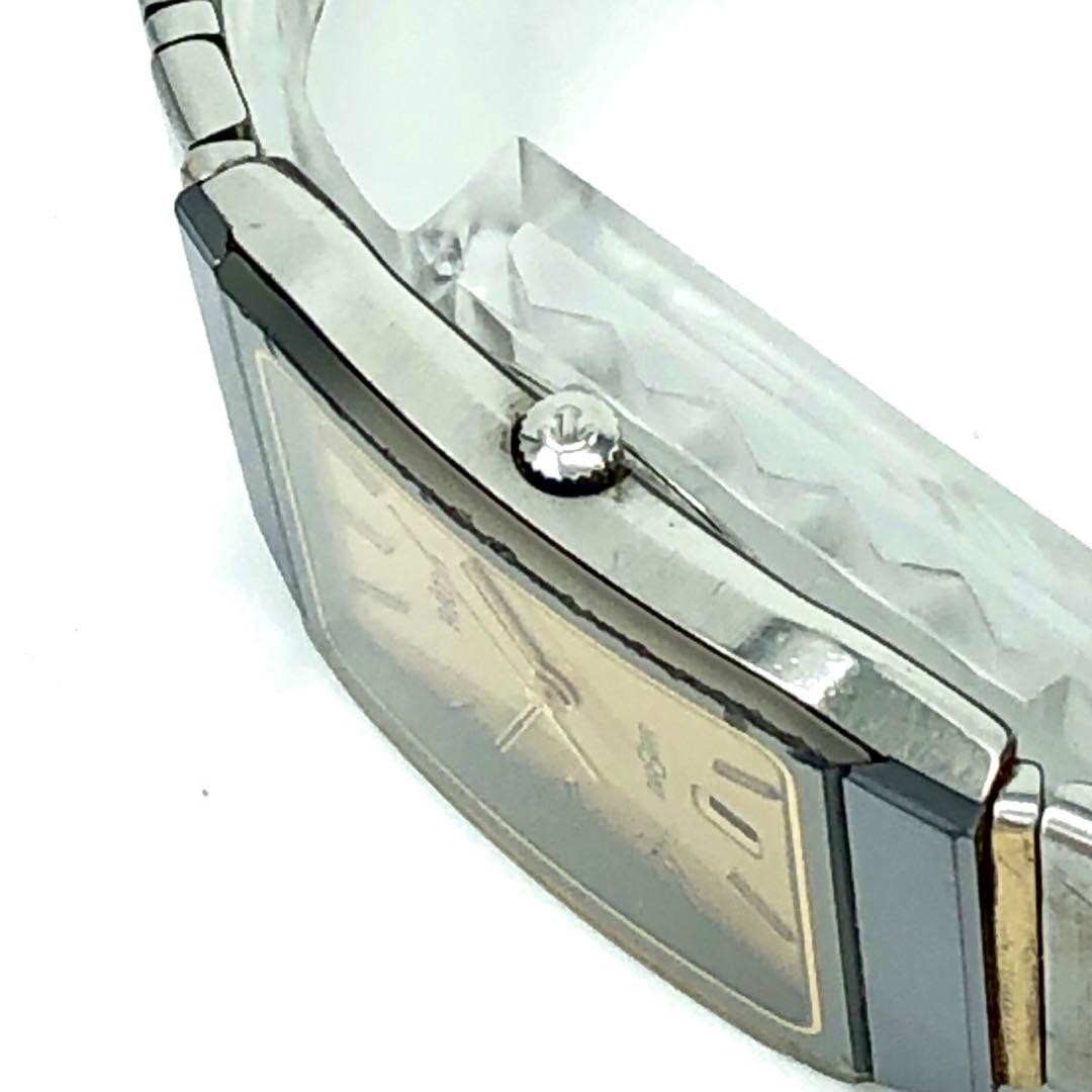 Rado Diastar 133.9578.4 Quartz Two-Tone Silver Men’s Watch Japan 075866