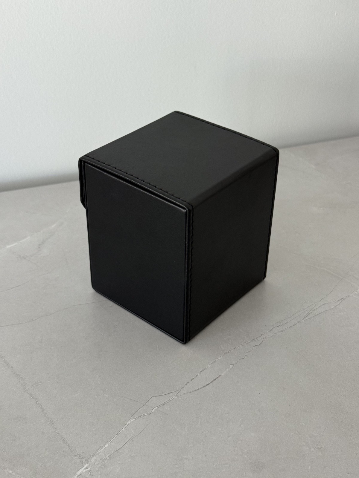 Audemars Piguet AP Watch Travel Case Leather Box Snap Closure