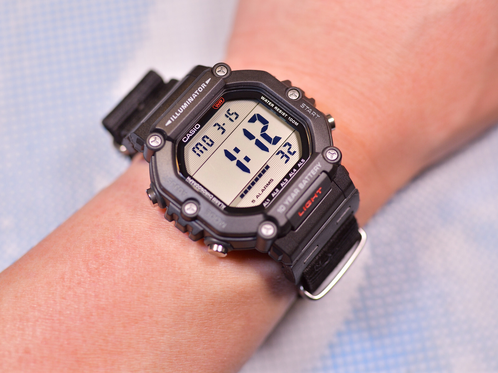 Tough Resin Strap Adapter For Casio AE1600 Digital Series Watch