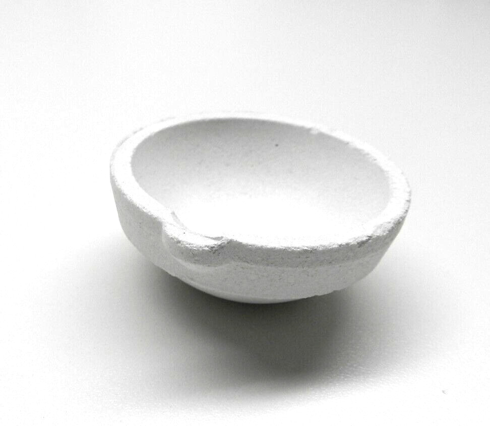 Melting Dish Crucible Cup Ceramic 2″ Silica Melt Jewelry 2oz Silver – 1oz Gold