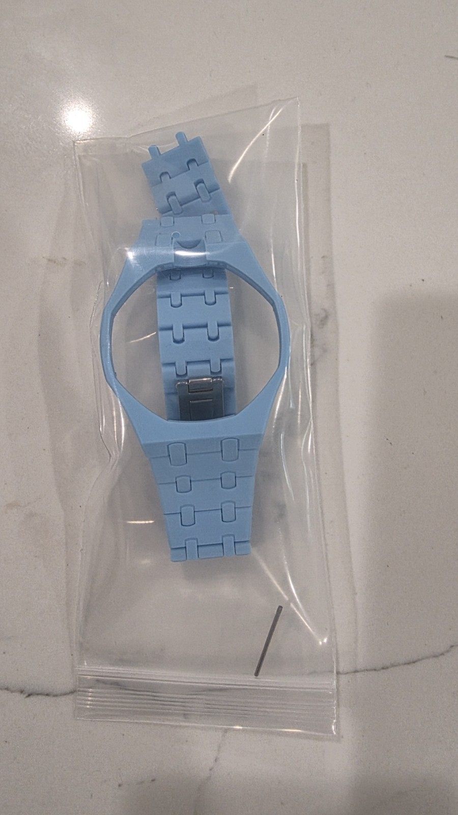 [Mint] Bioceramic Wristwatch Strap Fits Swatch Royal Pop with 12 o’clock crown