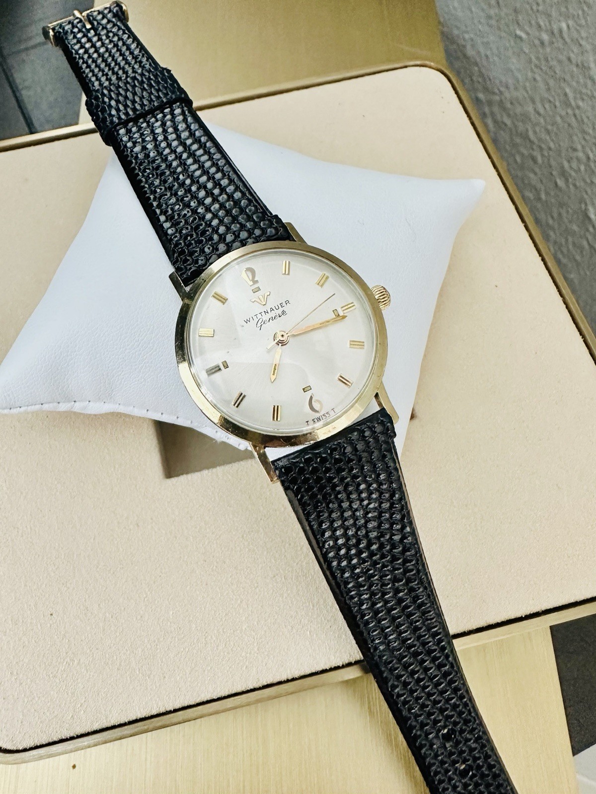 Men’s Vintage Wittnauer 10k RGP 31mm Manual Winding ~ Excellent Condition