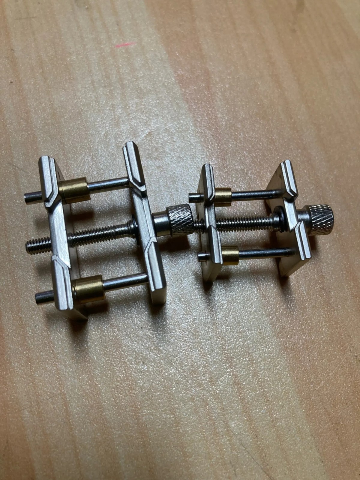 2PCS Universal 2-in-1 Watch Movement Holder Fixed Base Repair Tool Watchmaker