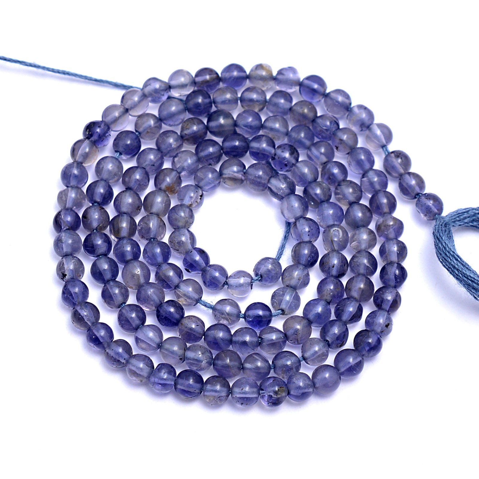 Natural Iolite Smooth Round Balls Beads, Iolite Balls Beads, Iolite Handmade