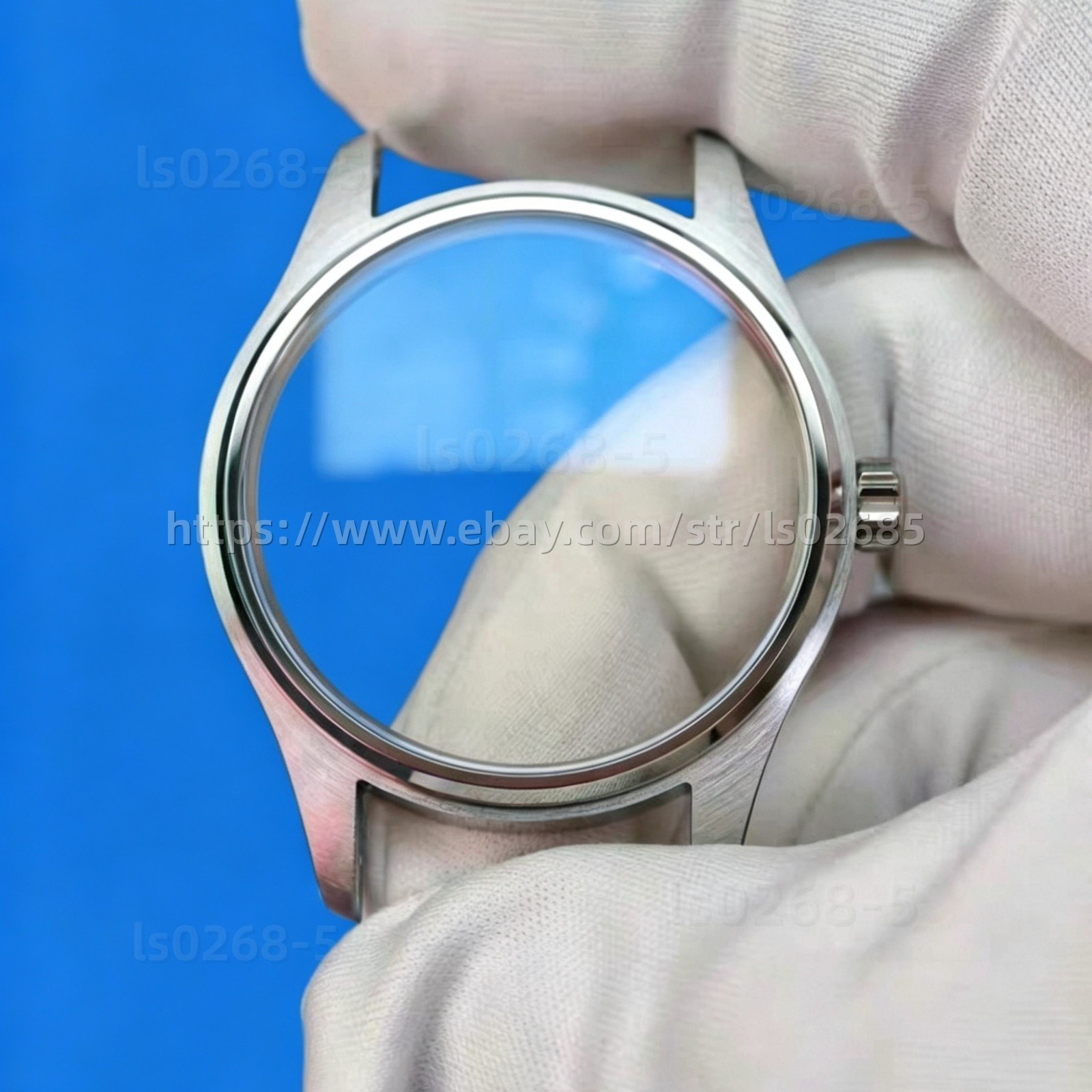 DIY Watch Part Kit for 2824 2892 Case+Dial+Hands+Leather Strap