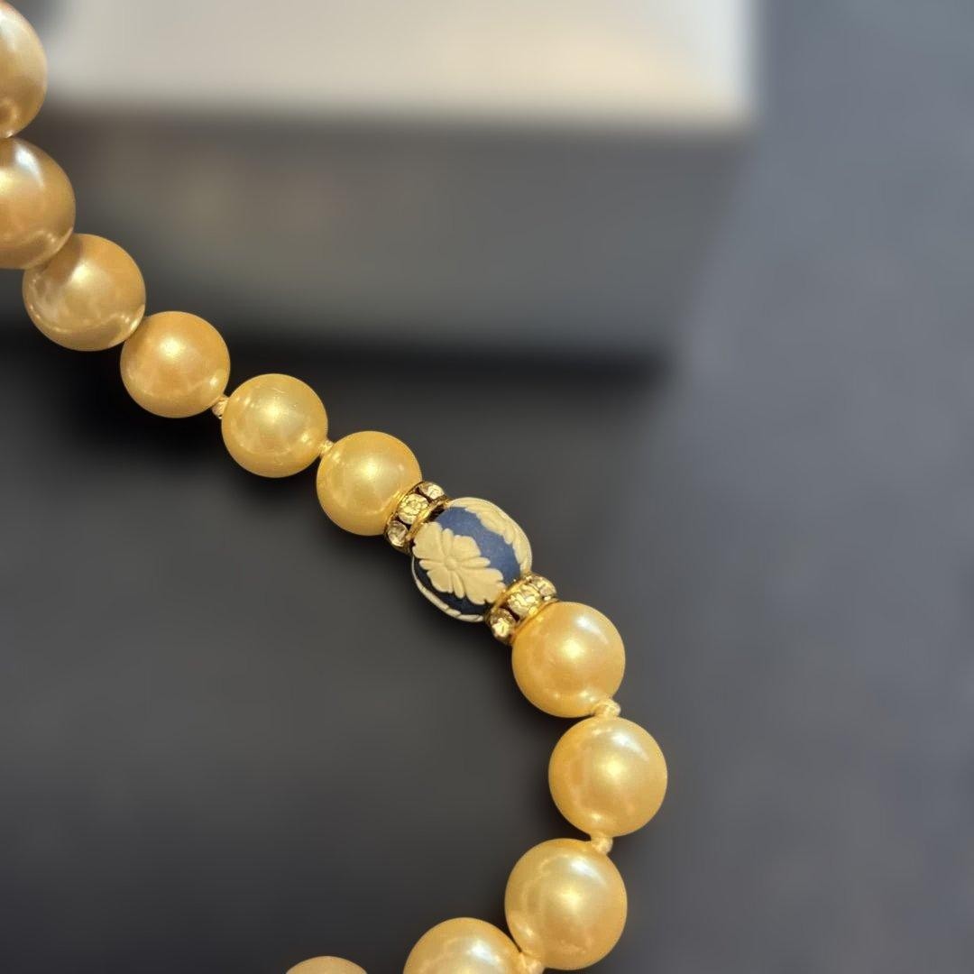 Pearl Necklace Jasper Used Not specified