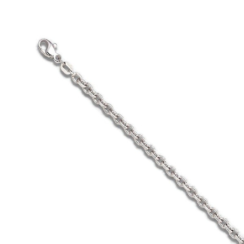3.8mm Platinum PT950 Round Cable Chain 7″ 18″ 20″ 22″ 24″ or 30″