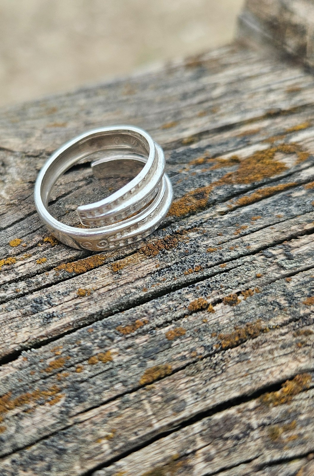 Vintage David Andersen Sterling Silver Viking Saga Ring