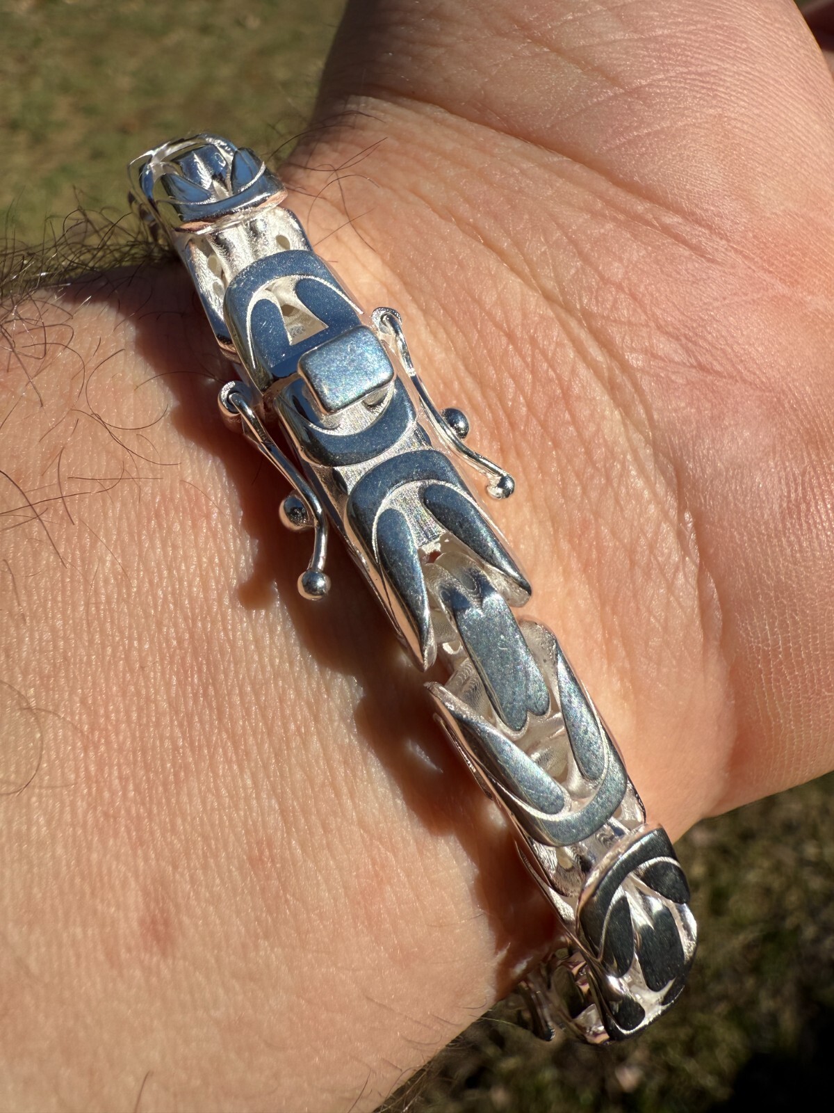Real Solid 925 Silver Handmade Byzantine Heavy Mens Bracelet 5mm-10mm Box Clasp