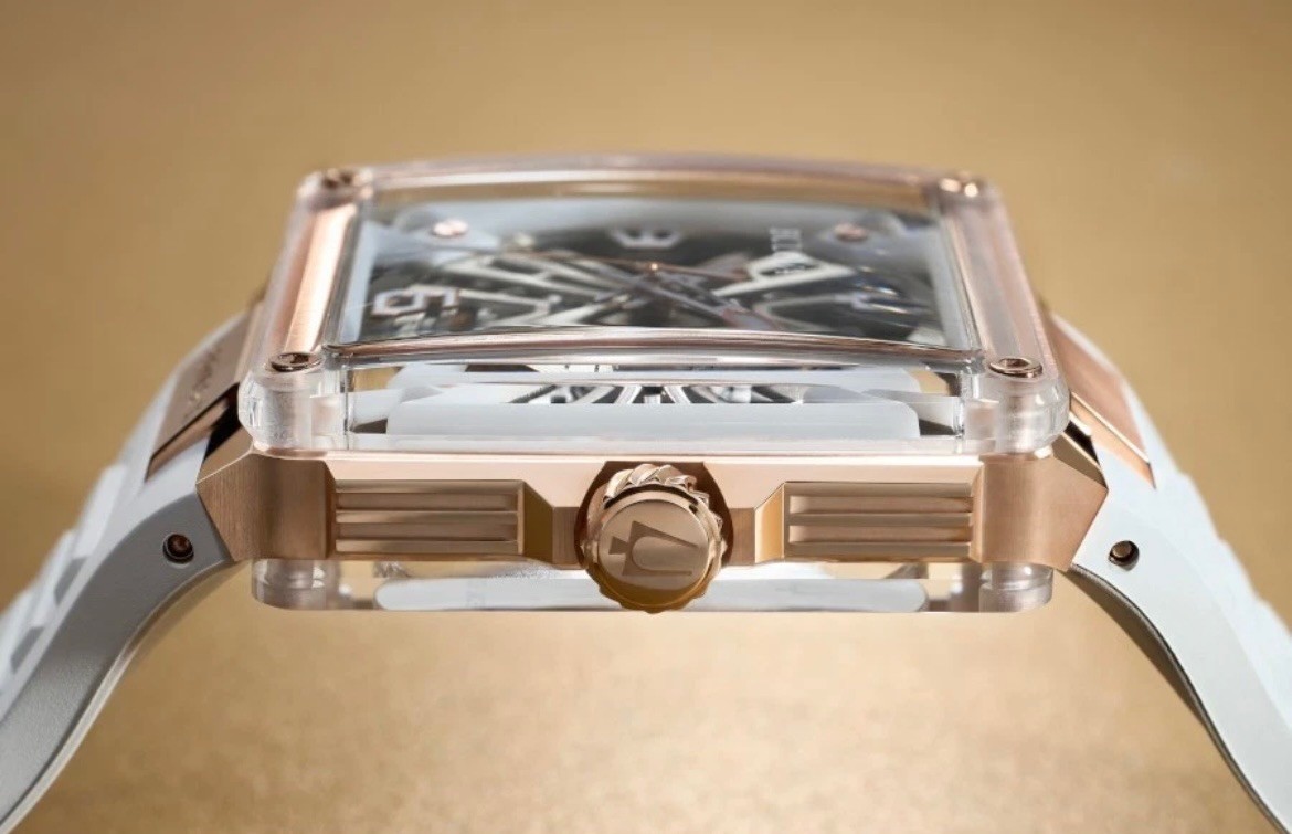 Bulova Men’s Series X Mark Anthony Automatic Skeleton White Watch 41MM 97A194