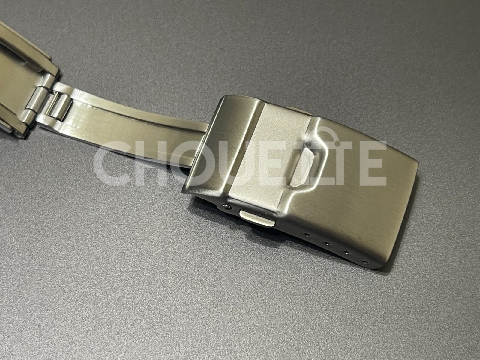 OEM Seiko 18mm MM300 Marine Master STAINLESS STEEL Clasp with DiaShield Coating