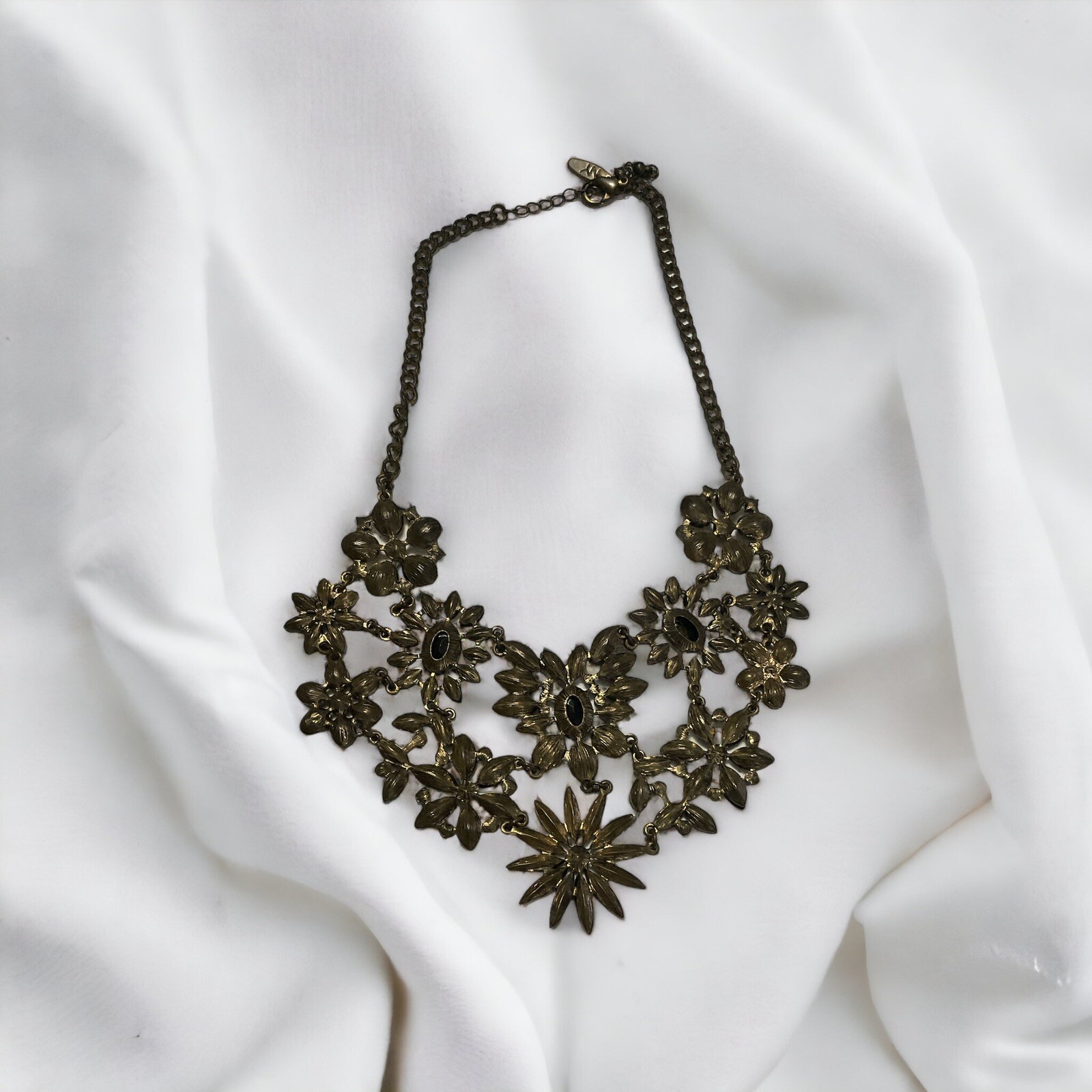New York & Co Statement Jeweled necklace
