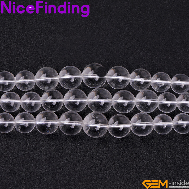 Natural Assorted Stones Graduated Round Semi-Finished Necklace Beads 15″ 6-14mm