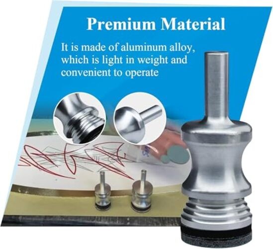 1 inch Leaf Spinner Tool Engine Turn for Gold and 1 Inch Leaf Spinner Tool