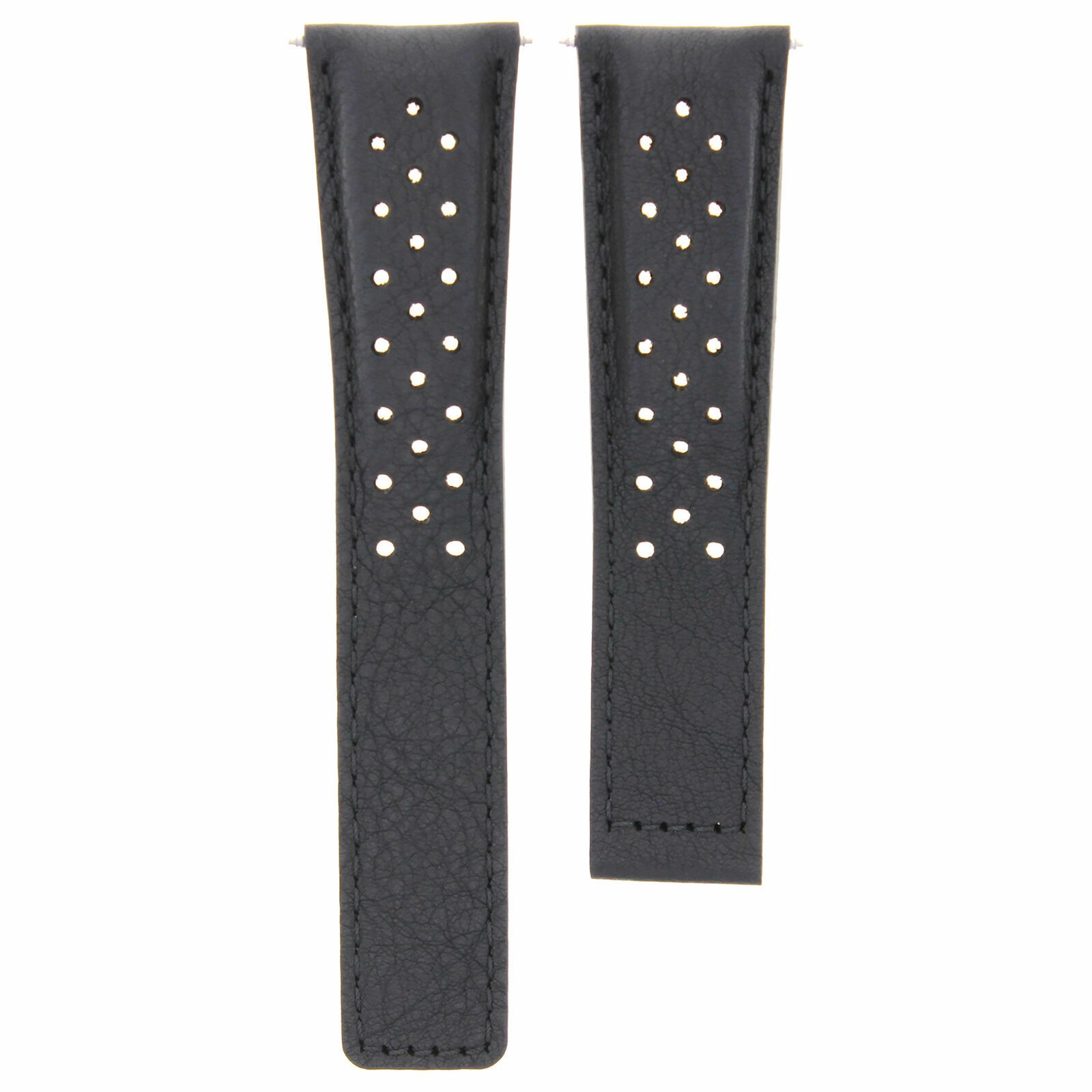 19MM-22MM PERFORATED LEATHER WATCH BAND STRAP FOR TAG HEUER CARRERA CALIBRE