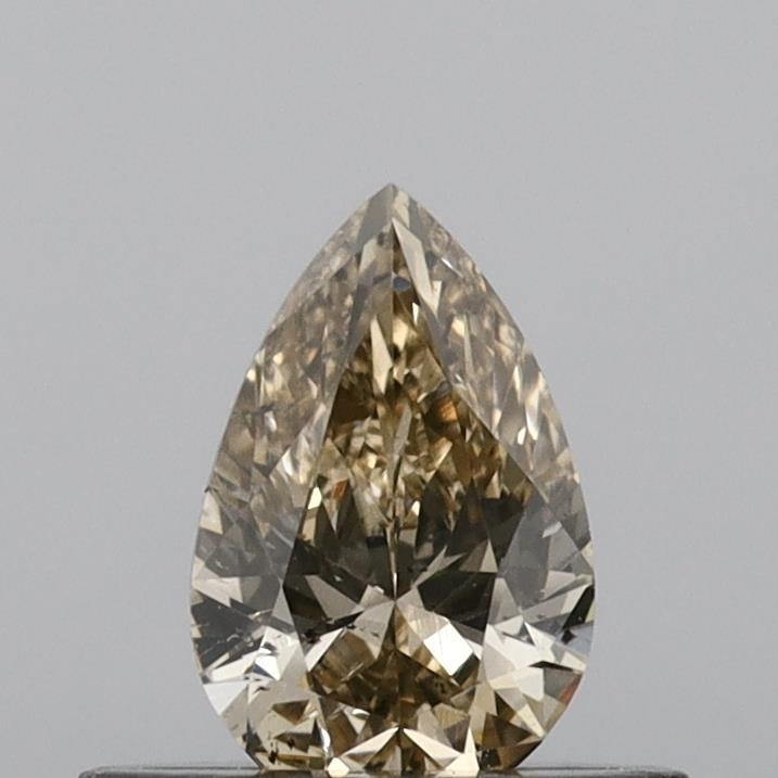 0.37 Ct IGI Certified 100% Natural Loose Setting Diamond Pear W-X/SI1 Clarity